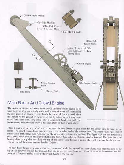 Steam Shovels - A Model Builder's Plan Book
