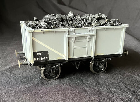 Gauge 1 - 10mm scale BR 16ton Mineral/Coal wagon